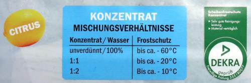 koncentrat do -60°C