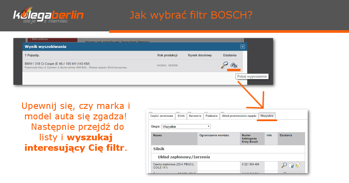 jak wybrać filtr Bosch - kolegaberlin.pl