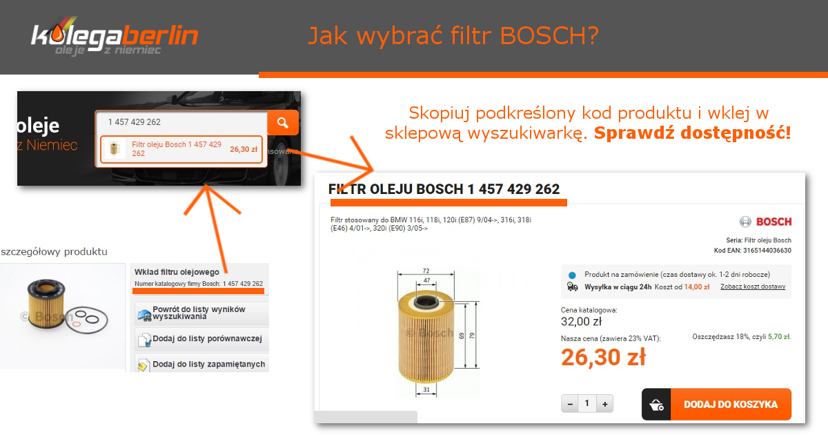 jak wyszukać filtr bosch - kolegaberlin.pl