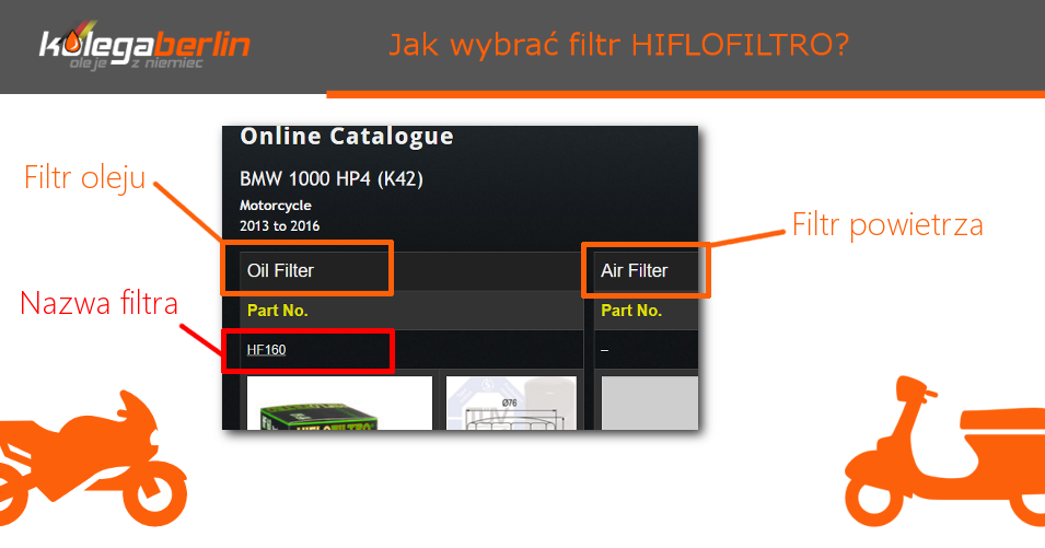 jak wyszukać filtr hiflofiltro