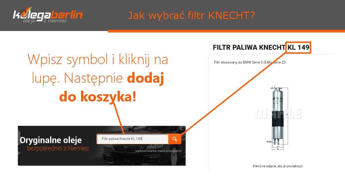 Jak wybrać filtr Knecht