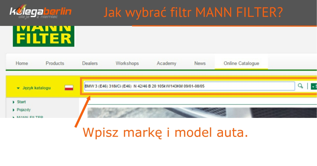 filtr mann filter