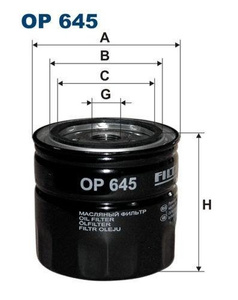 Filtr oleju Filtron OP 645