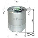 Filtr paliwa N 2056 Bosch F 026 402 056