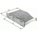 Filtr kabinowy M 2027 Bosch 1 987 432 027