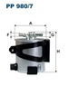 Filtr paliwa Filtron PP 980/7