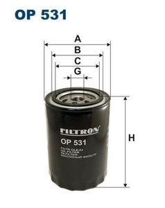 Filtr oleju Filtron OP 531