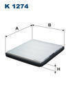Filtr kabinowy Filtron K 1274