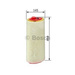 Filtr powietrza S 3589 Bosch 1 457 433 589