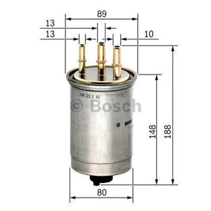 Filtr paliwa N 6508 Bosch 0 450 906 508