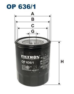 Filtr oleju Filtron OP 636/1