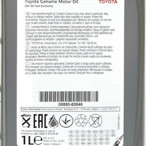 Toyota Engine Oil Fuel Economy 5W30 1L