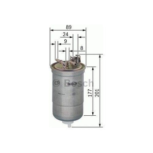 Filtr paliwa N 6374 Bosch 0 450 906 374