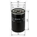 Filtr oleju P 3033 Bosch 0 451 103 033