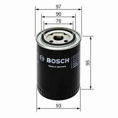 Filtr oleju P 3252 Bosch 0 451 103 252