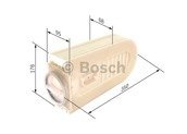 Filtr powietrza S 0432 Bosch F 026 400 432