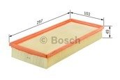 Filtr powietrza S 3606 Bosch 1 457 433 606