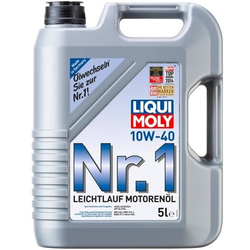 Liqui Moly Nr.1 Leichtlauf 10W40 5L niemiecki olej silnikowy