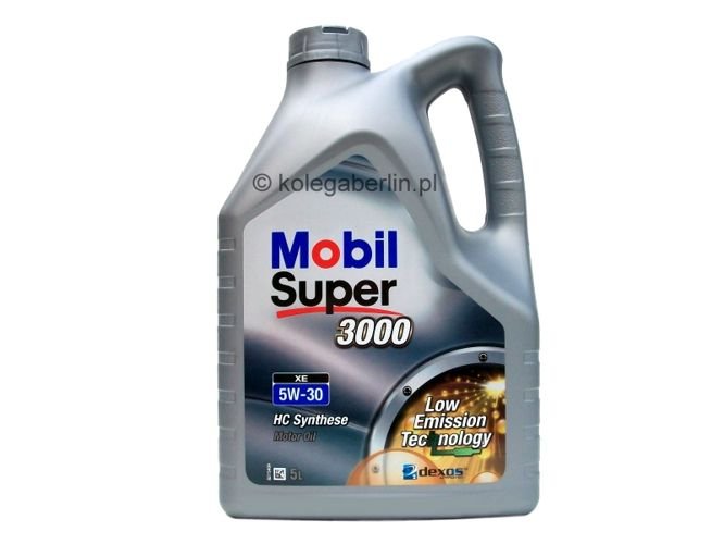 Mobil Super 3000 XE 5W30 5L syntetyczny olej silnikowy