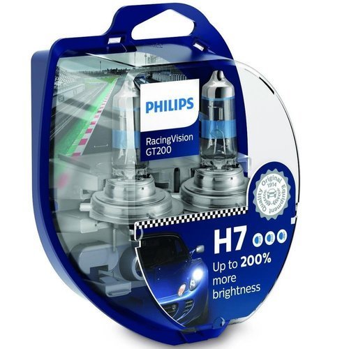 Gentleman classmate pencil Żarówki samochodowe Philips H7 Racing Vision GT200 +200% światła