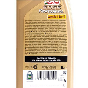 Castrol Edge Professional Longlife III 5W30 1L