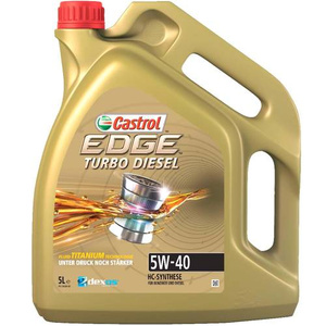 Castrol Edge Titanium FST 5W40 Turbo Diesel 5L - niemiecki