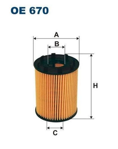 Filtr oleju Filtron OE 670