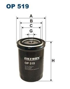Filtr oleju Filtron OP 519