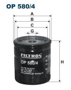 Filtr oleju Filtron OP 580/4