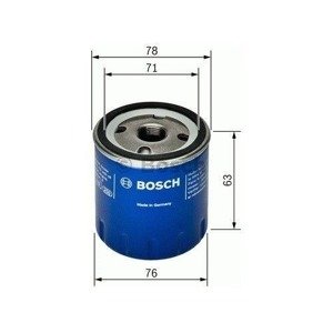 Filtr oleju P 7022 Bosch F 026 407 022