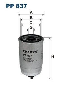 Filtr paliwa Filtron PP 837