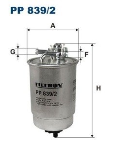 Filtr paliwa Filtron PP 839/2