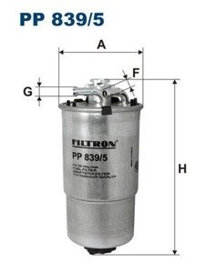 Filtr paliwa Filtron PP 839/5