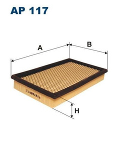 Filtr powietrza Filtron AP 117