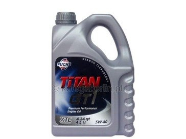 Fuchs Titan GT1 5W40 4L