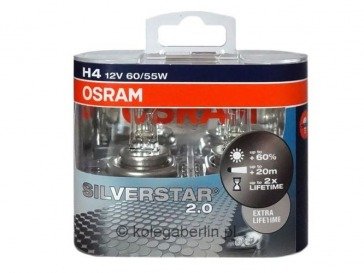 Osram H4 Silverstar 2.0 Duo