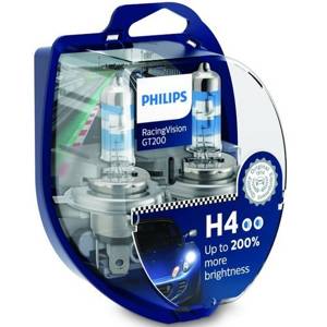 Philips H4 Racing Vision GT200 Set