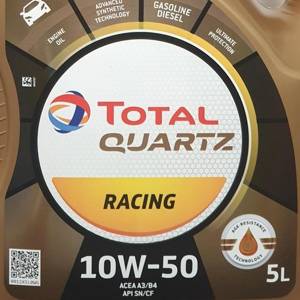Total Quartz Racing 10W50 5L